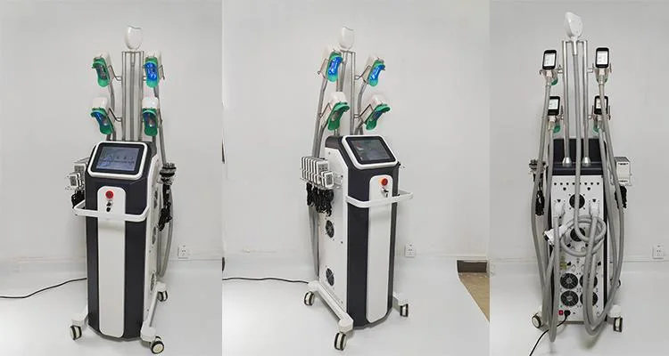 Lipo Laser Cavitation RF Fat Loss Slimming 360 Cryo Freezing Cryolipolysis Machine