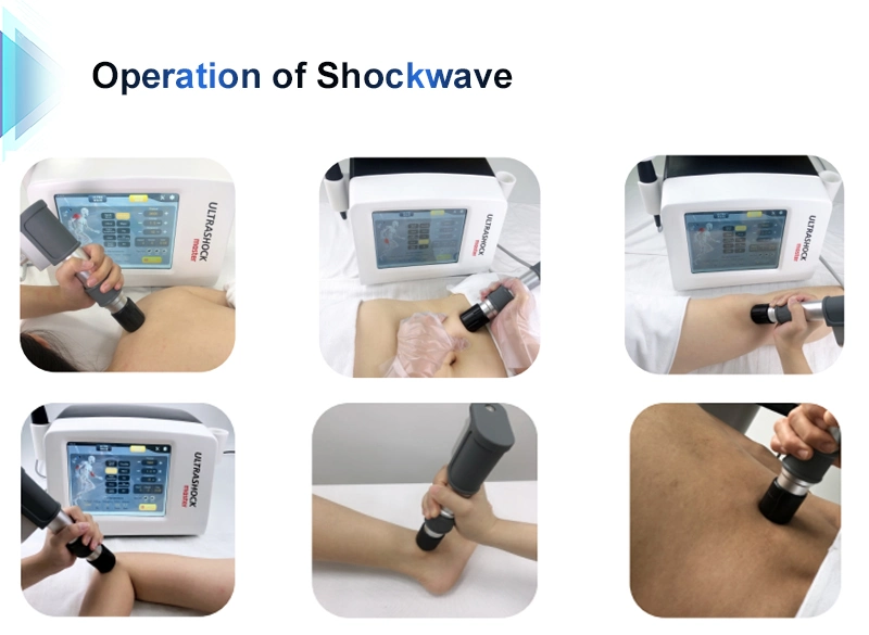 2 in 1 Ultrashock Master Shockwave Erectile Dysfunction Back Pain Relief Muscle Relax Portable Shockwave Therapy Machine