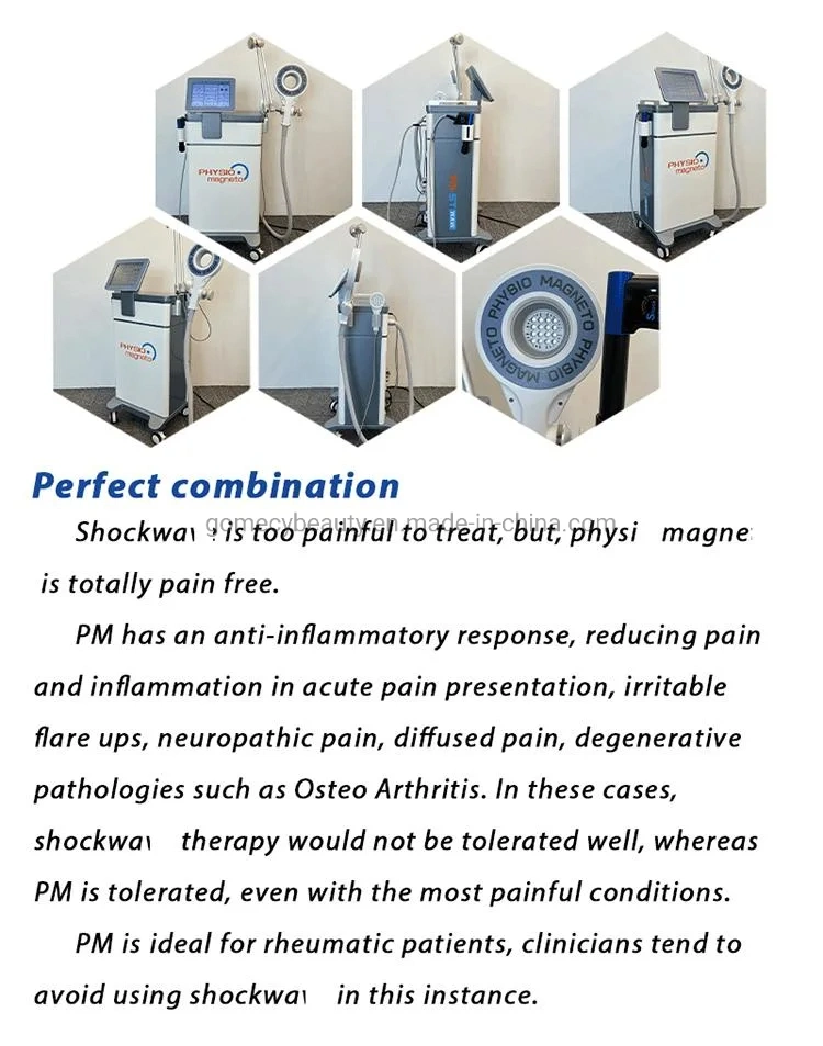 3 in 1 Pmst Wave Magneto Shockwave Nirs Erectile Dysfunction Therapy Machine
