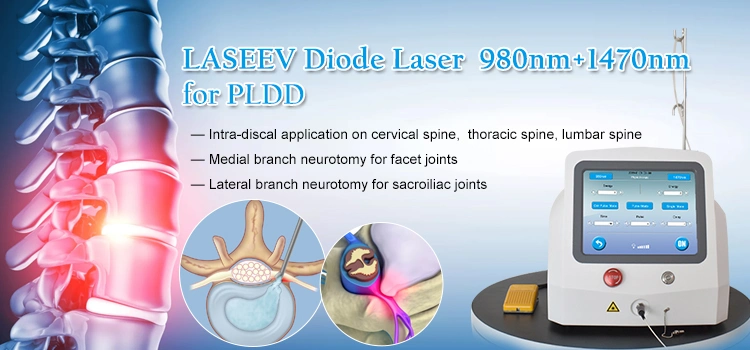 2021 China Pain Reliever Arthritis 980/980+1470nm Laser Cold Laser No Pain Pldd