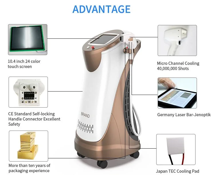 Best Cost Cold Laser Skin Care and Hair Removal Machine Diode Laser Hair Removal