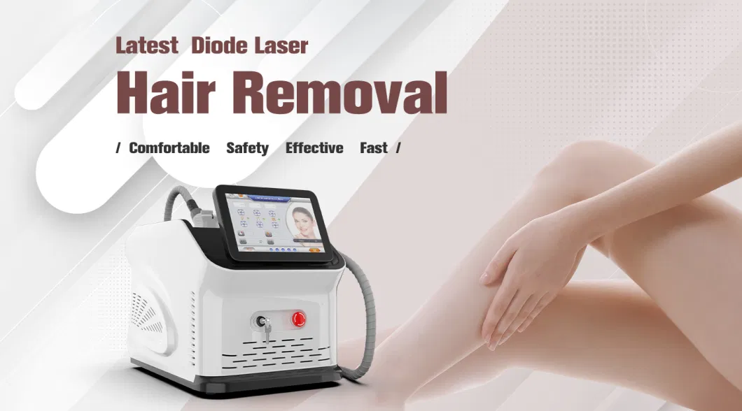 Ama Cold 3 Wavelength 755 808 1064nm Portable Mini Diode 3 in 1 Wavelength Laser Hair Removal Machine