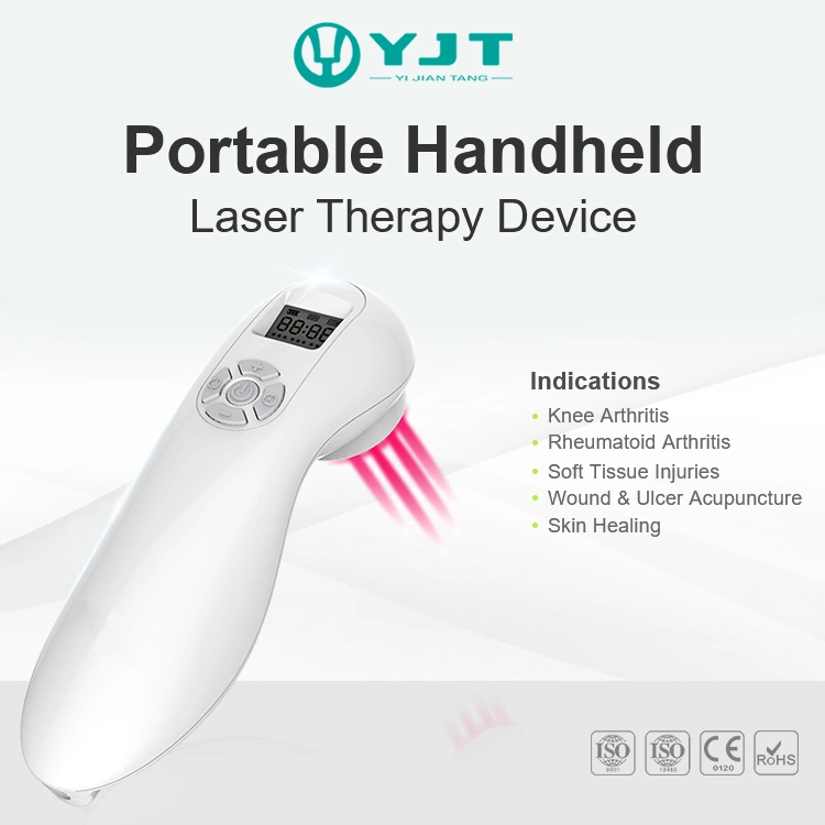 Portable Pain Relief Cold Laser Therapy Device for Home Use