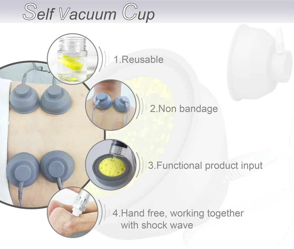 Eswt Physiotherapy Shockwave Medical Equipment Pain Relief Shockwave Therapy Machine