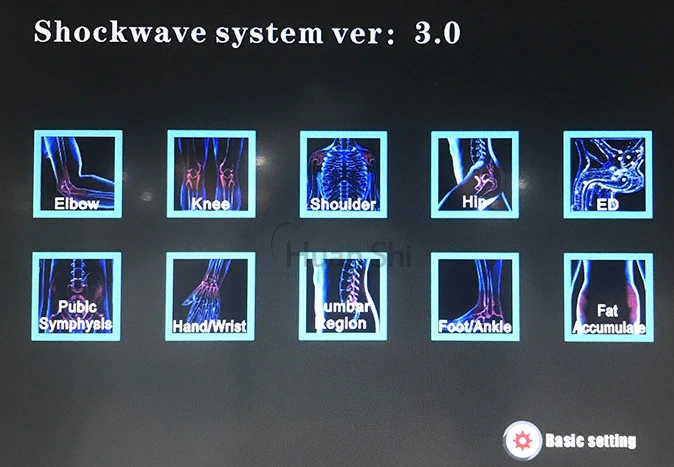 Radial Shockwave Therapy Machine Penis Vergroter Maquin ED Tratamient Pneumatic Shockwave Transmitter