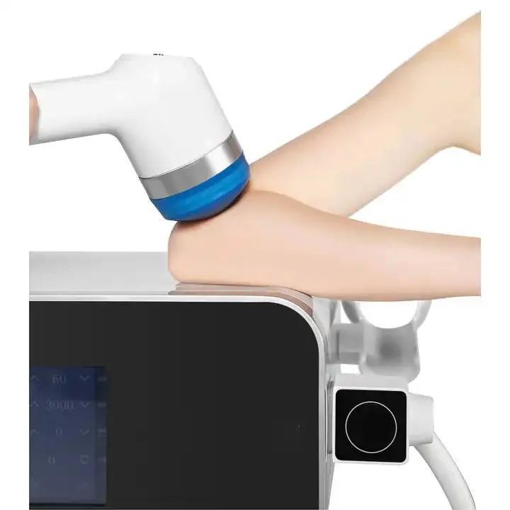 Extracorporeal Shock Wave Onda De Choque Fisioterapia Focal Y Radial Focused Shockwave Therapy Machine