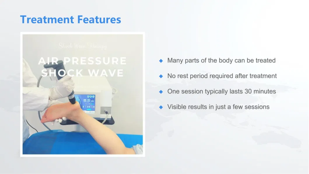 Pneumatic Ballistic Shock Wave Therapy Machine Physiotherapy for for ED Therapy/Cellulite Treatment Rehabilitation Device