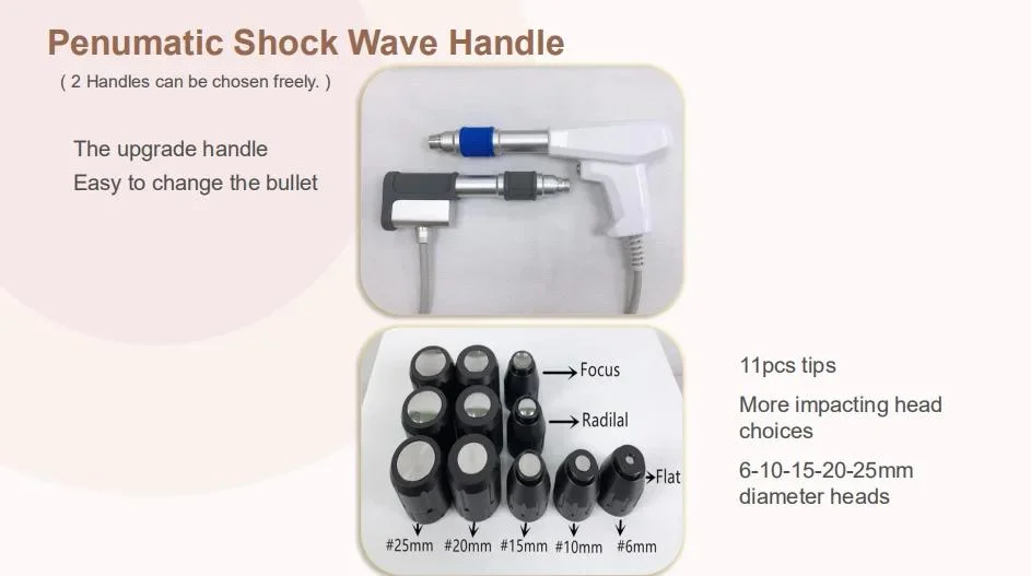 2023 New Shockwave Therapy Machine Radial Shock Wave Therapy Eswt Shockwave Therapy Machine for ED