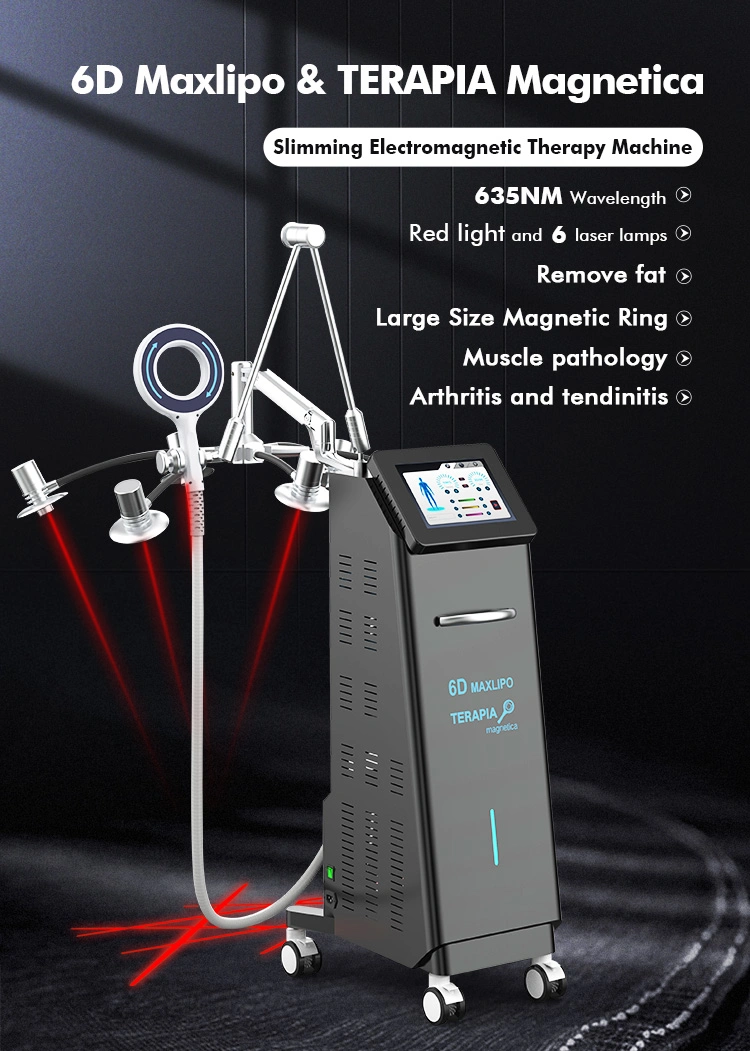 6D Laser Body Slimming Physio Magneto Teletherapy Pain Release Device