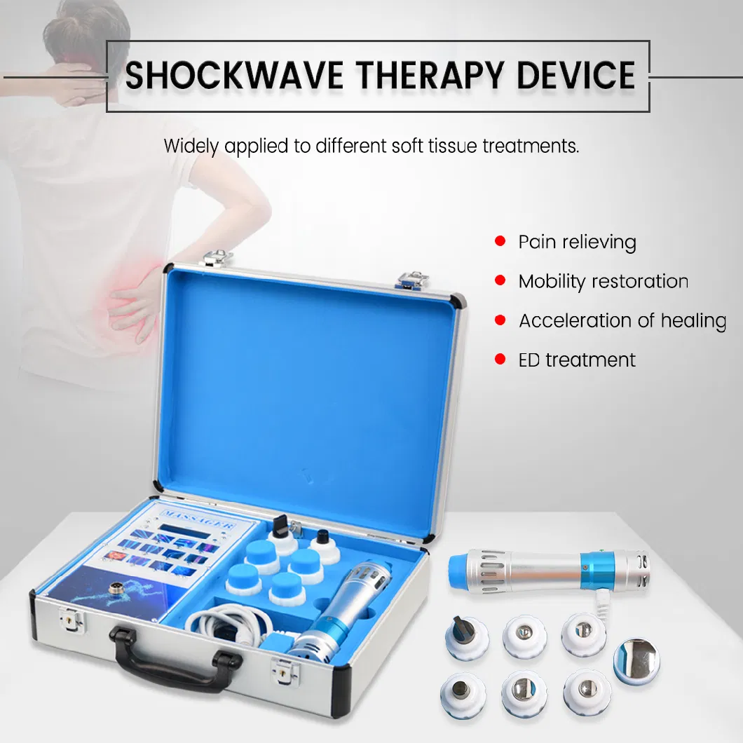 Portable Focused Shockwave Therapy Machine Extracorporeal Shock Wave Equipment for Erectile Dysfunction ED