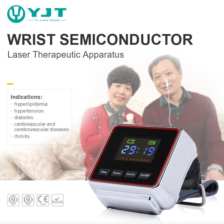 CE 650nm Wrist Laser Therapy Device to Reduce Blood Viscosity