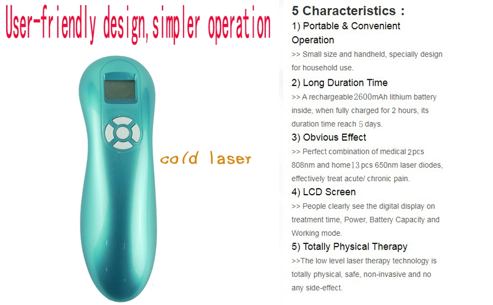Handheld Portable Red Light Therapy Device with Pulse Setting Multifunctional Light Therapy Device for Humans and Animals