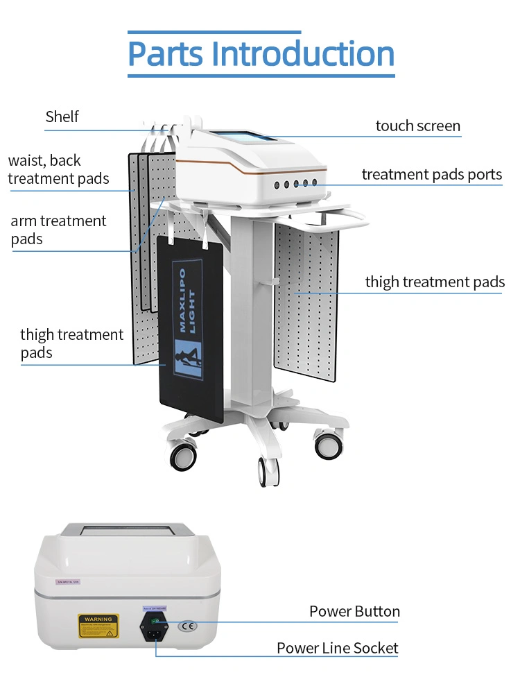 5D Max 650nm 940nm Laser Arm Belts Red Light Pain Relief Machine