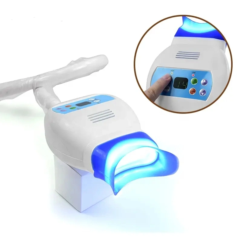 Portable Teeth Whitening Lamp 10 LED Cold Light Bleaching Machine Dental Beauty Medical Whitening Lamp