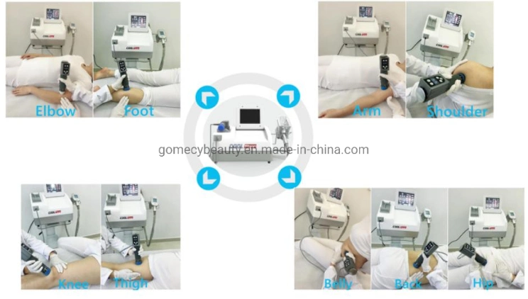 2 in 1 Cryolipolysis Slimming Shock Wave ED Treatment Cool Wave Therapy Machine