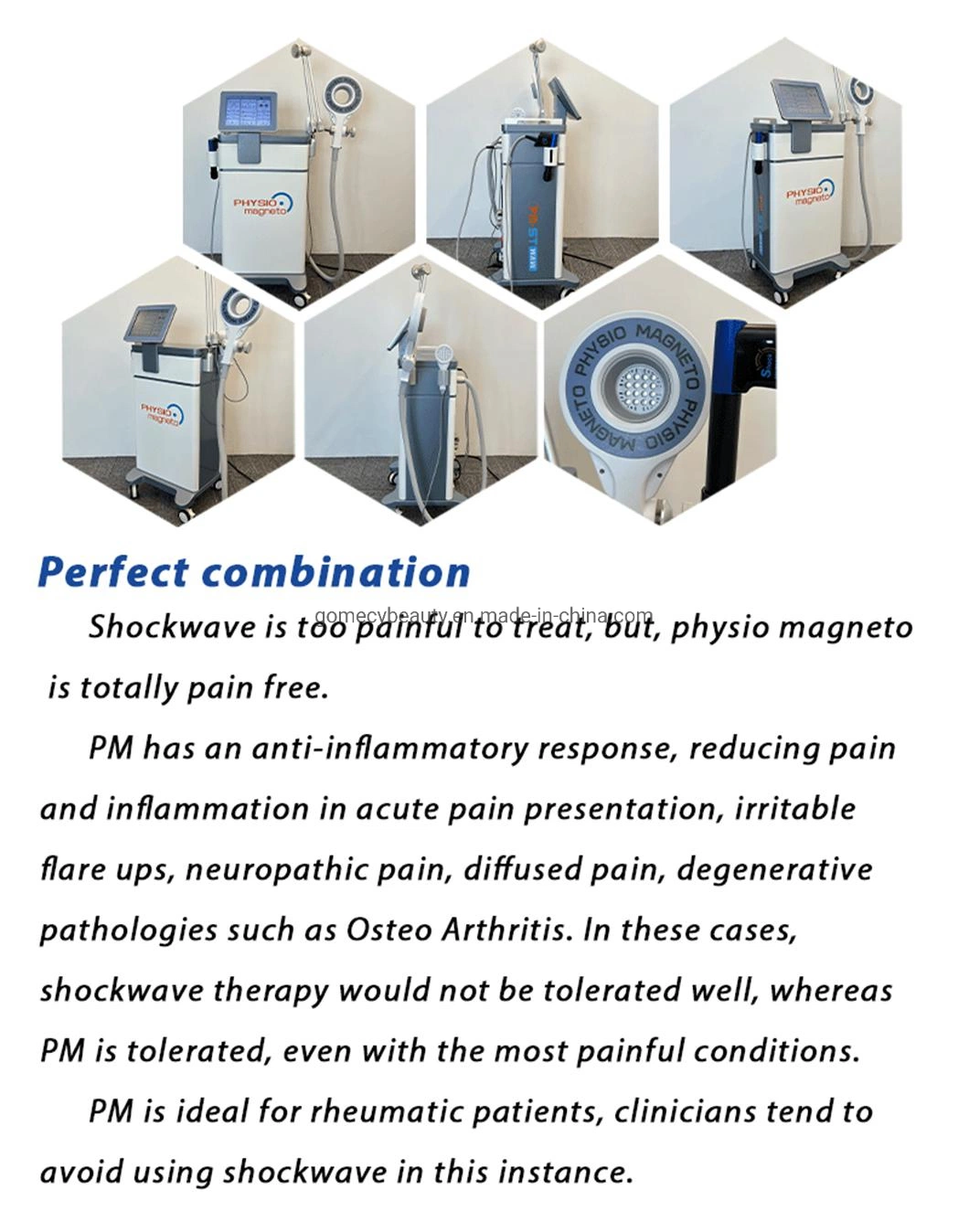 3 in 1 Body Physical Therapy Equipment Machine Massage Electronic Pulse Muscle Stimulator Tens Unit Physiotherapy