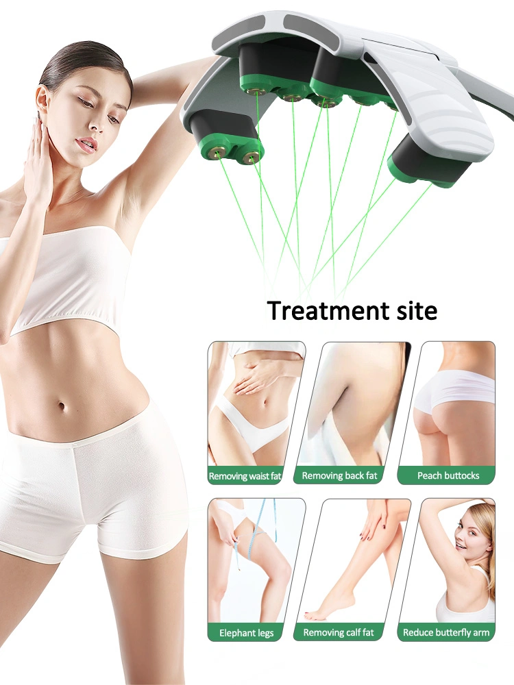 Fast Slimming Weight Loss 10d Cold Maxlipo Master Lase Rmachine Slimming Green Laser Cold 532nm Beauty Equipment