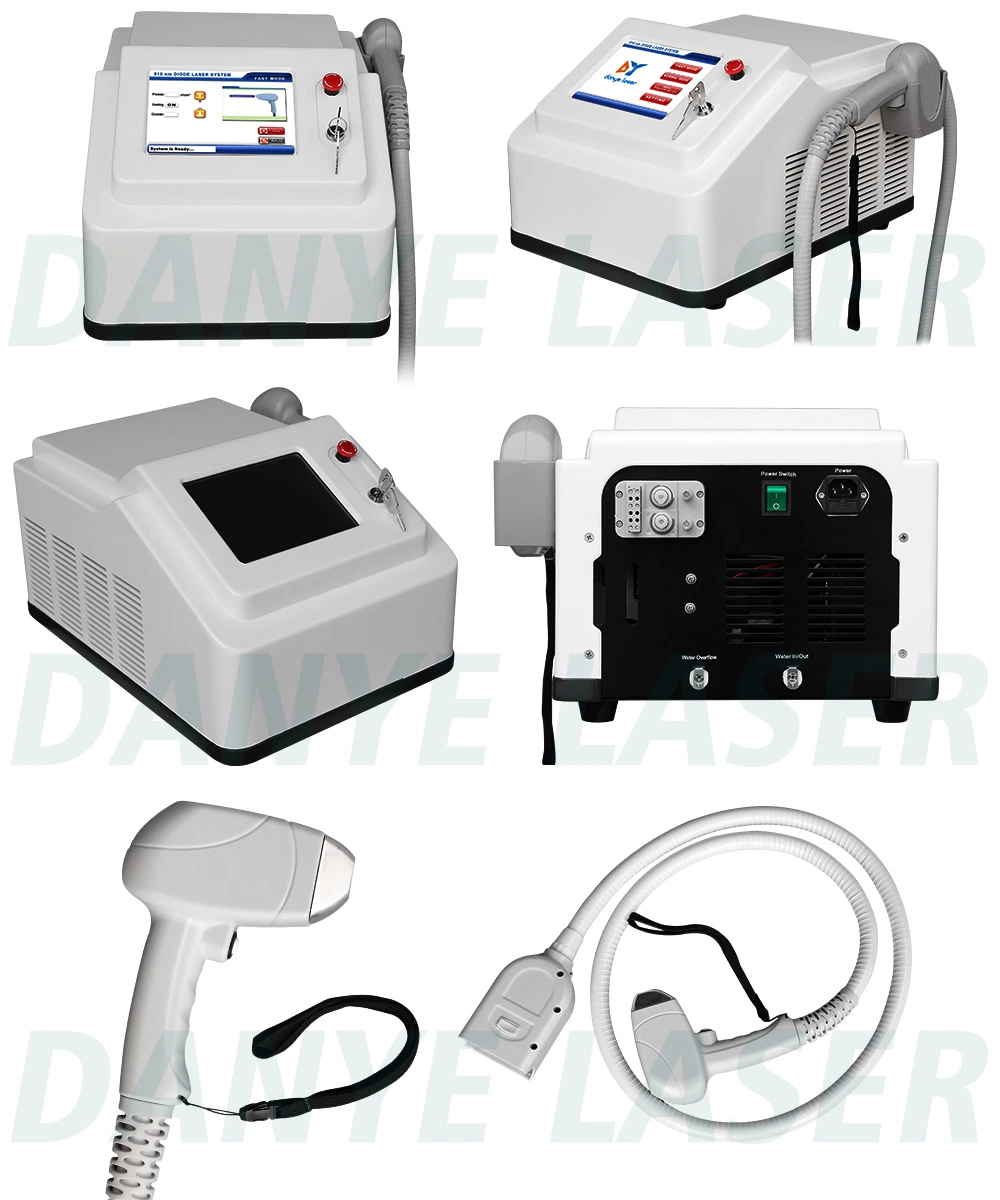 Small Size Portable Cold Diode Laser 810nm Hair Removal Machine for Home Use and Commercial Use