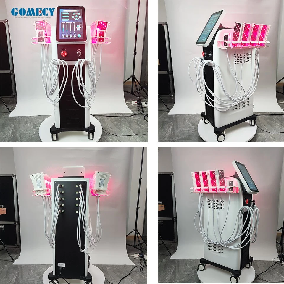 5D 6D Lipo Laser 650nm 980nm Weight Loss Red Light Therapy Cryo Cold Laser Body Shape Slimming System Machine