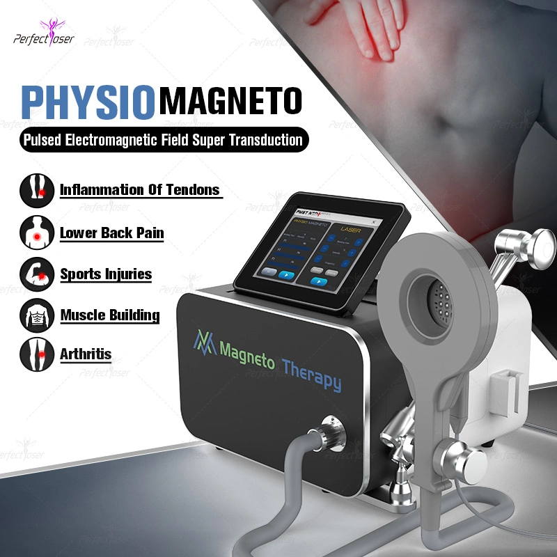 7 Tesla Shoulders Pain Relief Physio Magneto Emtt Laser Therapy Beauty Machine