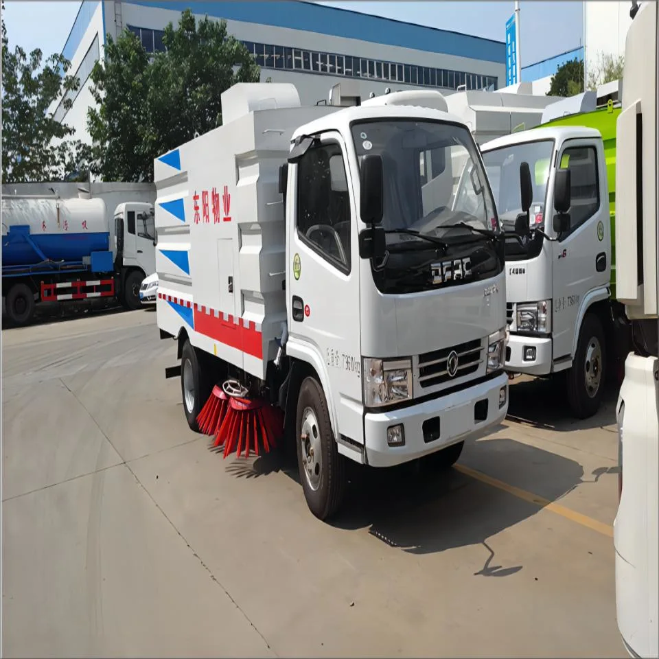 Road Washing Cleaner Sweeper Truck Mechanical Broom Sweeping Truck for Sale