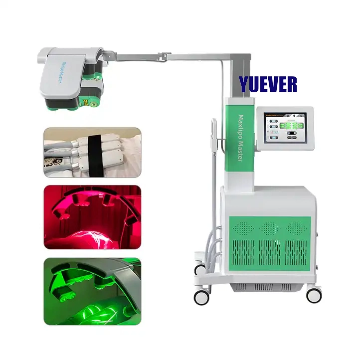 Beauty Salon Cryo 10d Max Lipo Cold Laser Green Red Laser Light Body Slimming Belly Fat Cellulite Reduction Machine