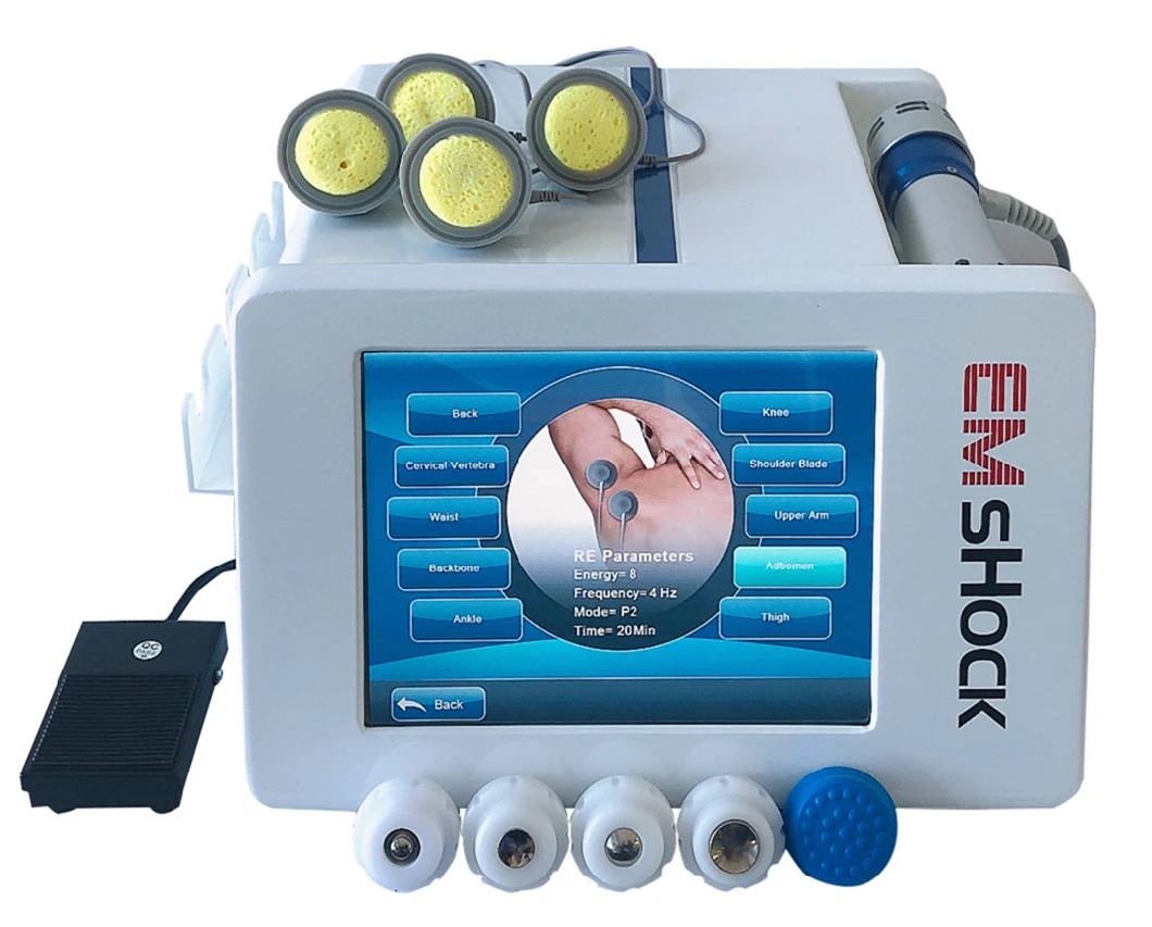 Eswt Physiotherapy Shockwave Medical Equipment Pain Relief Shockwave Therapy Machine