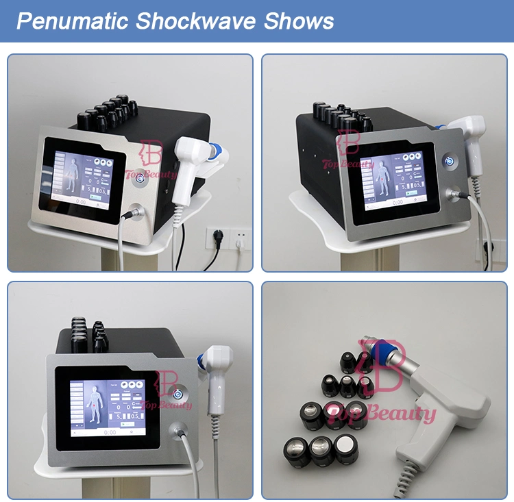 Pneumatic Eswt Acoustic Shock Wave Physical Therapy Device Eswt Shockwave Therapy Machine for ED