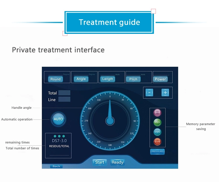 Portable 360 Automatic Rotate Hifu Vaginal Tightening Machine