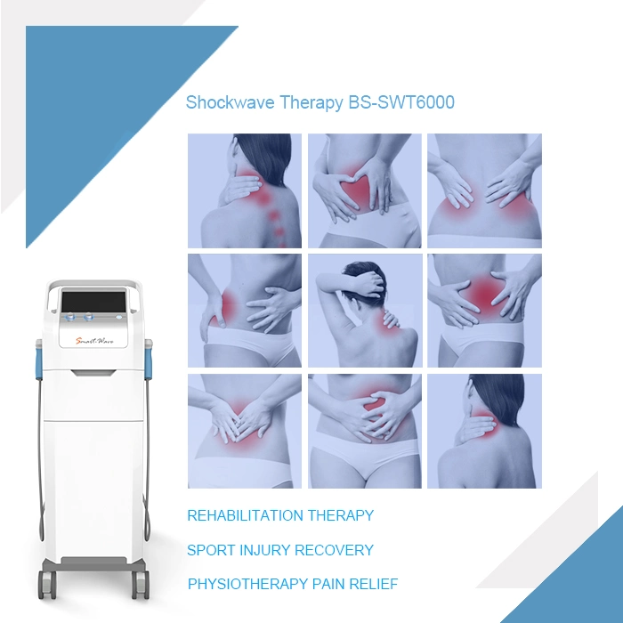 Shockwave Therapy Equipment Acoustic Wave Pain Free Joint Shockwave Therapy Vertical Machine