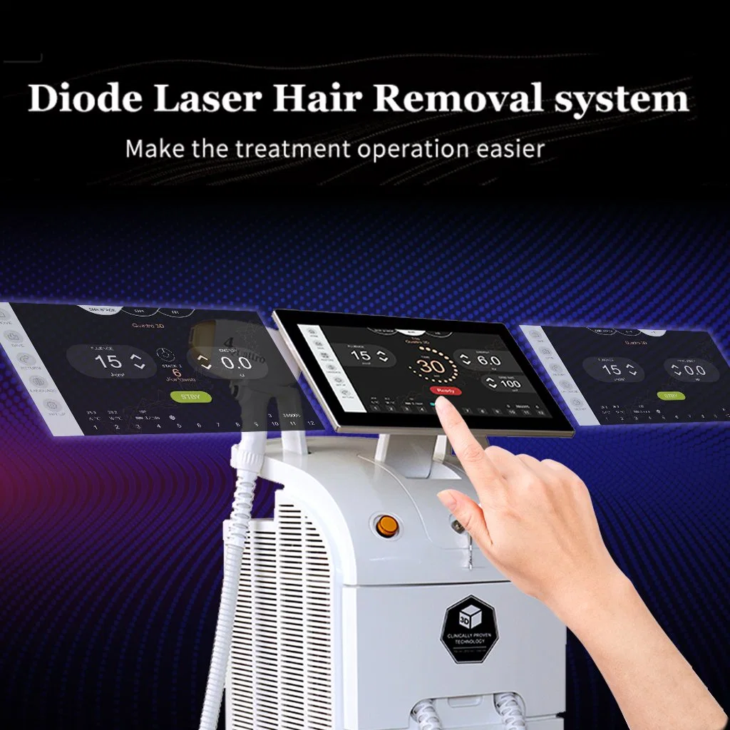 810nm Alexandrite Diode Laser Beauty Salon Equipment Cold Laser Epilator Hair Removal Woman Depilation 808 Diode Laser Machine