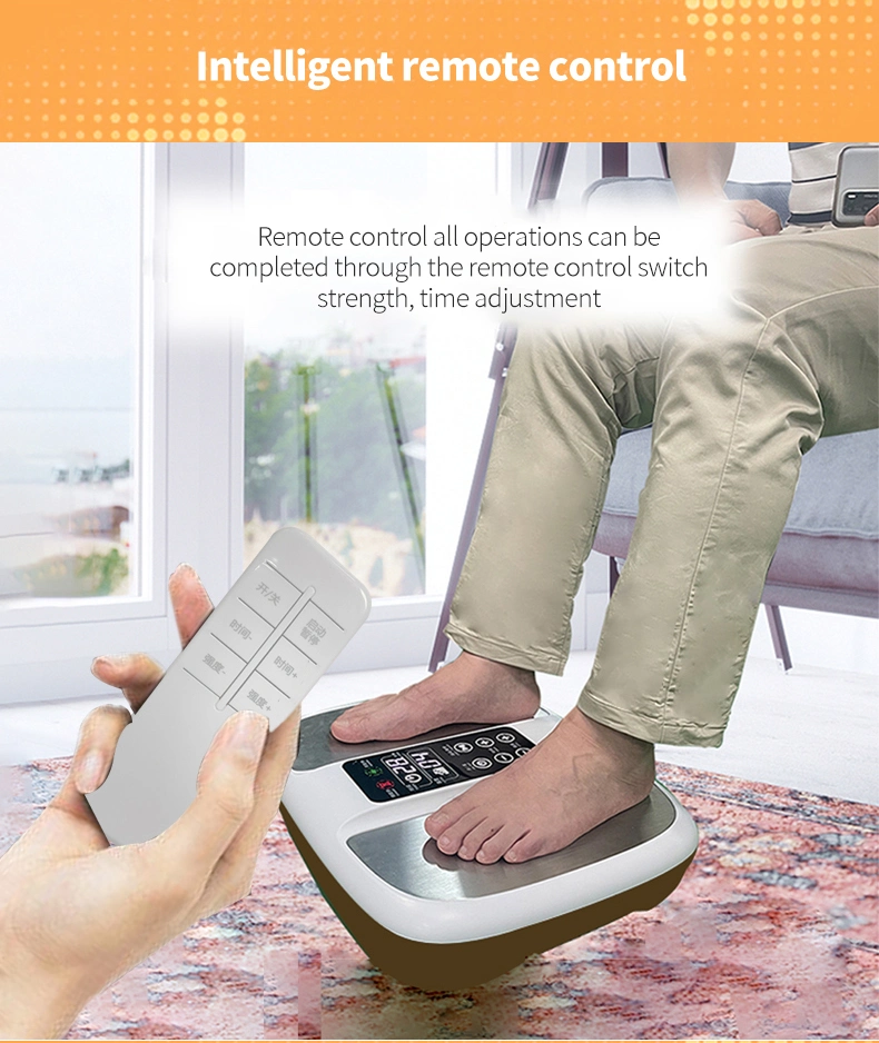 Electric Pemf Tera Hertz Foot Acupuncture Stimulation Muscle Healing Body Health Machine