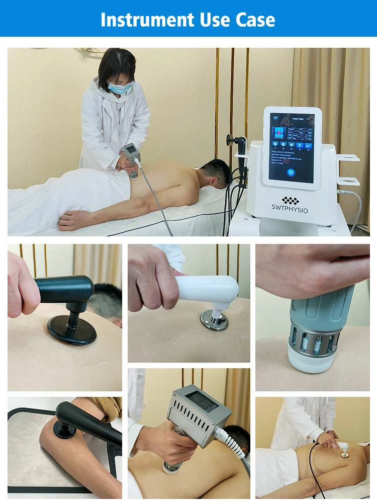 Portable 2 in 1 448K RF Skin Care and Shockwave Physical Therapy ED Tratment Beauty Machine