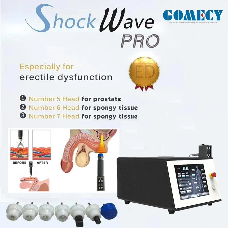 Newest Portable Electromagnetic Shockwave Therapy Treatment Machine with ED Function