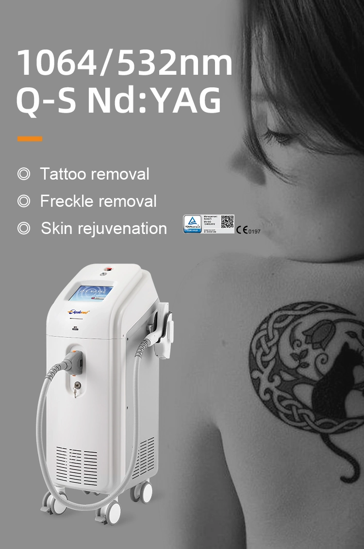 Cost Effective Environmental Protection Tattoo Q-Switched Qswitched ND YAG Oat Spot Removal Laser Machine