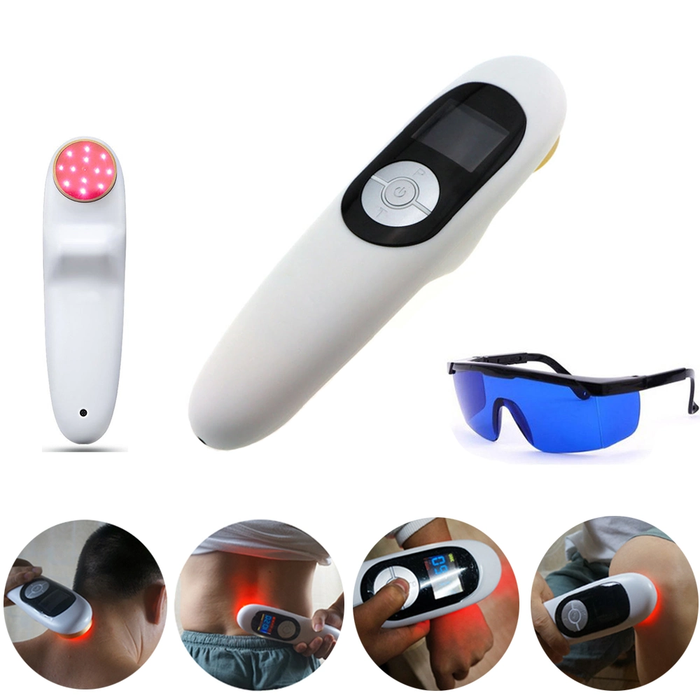 Portable Physical Therapy Equipments Period Pain Relief Therapy Laser Therapy for Back Neck and Wound Healing