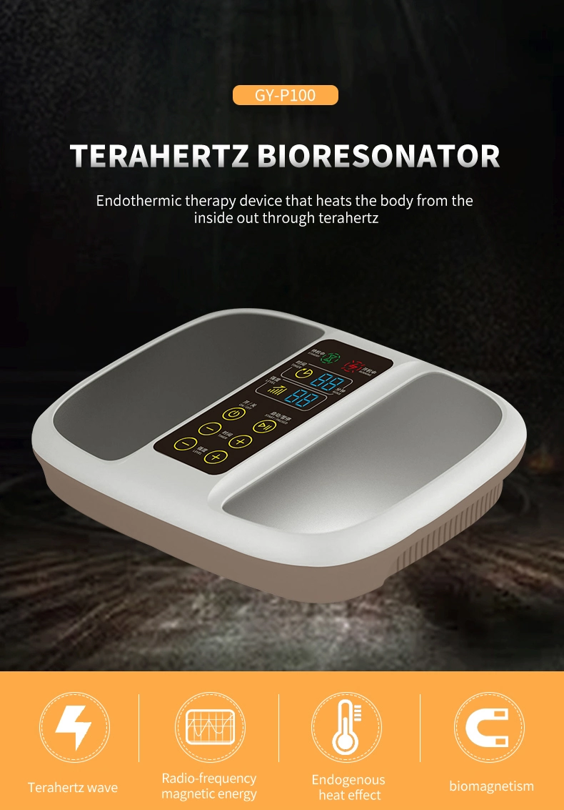 PRO Electric Terahertz Energy Instrument Foot SPA Body Detox Muscle Healing Machine