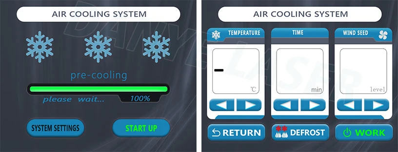 Zimmer Cryo Therapy Cold Air Device Cooler System Skin Cooling for Laser Treatment