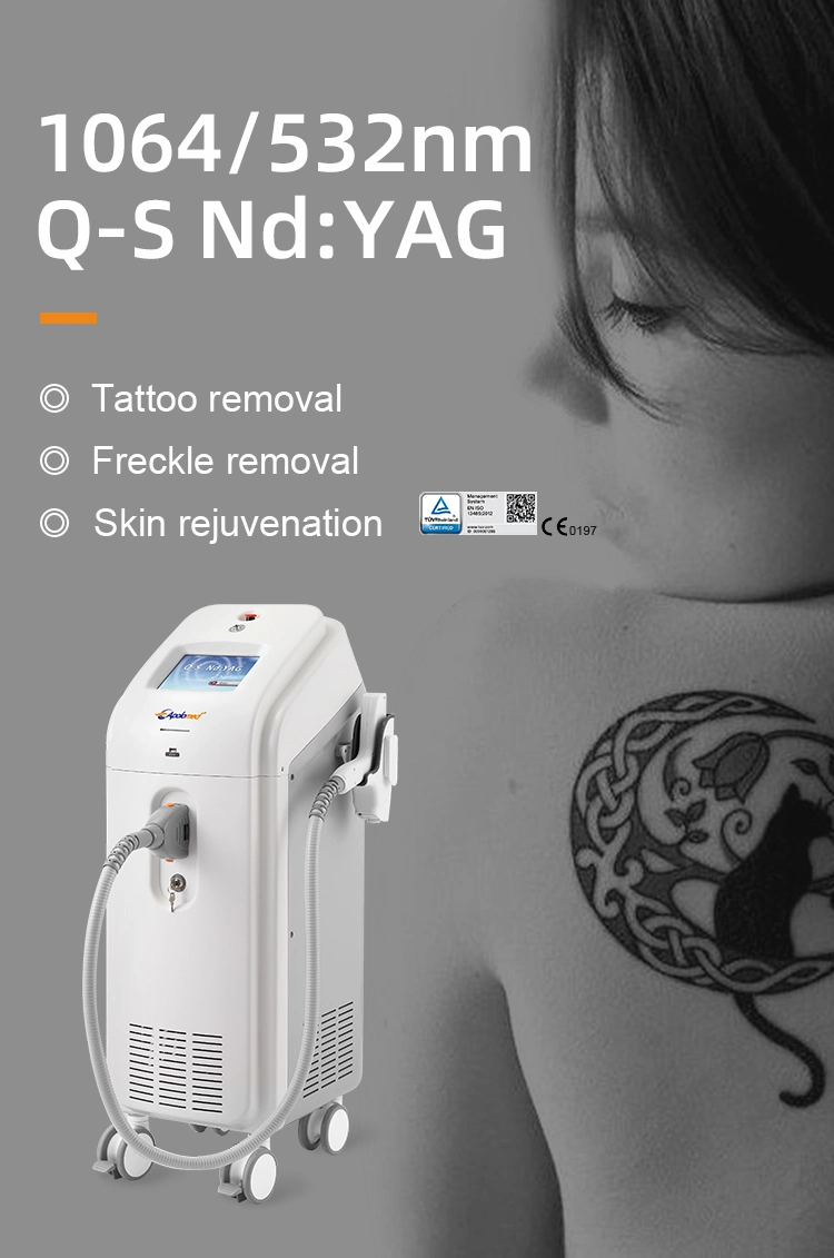 Long Life Modern Physiotherapy Equipment Lipo Shockwave Therapy Tattoo Spot Removal Laser Machine