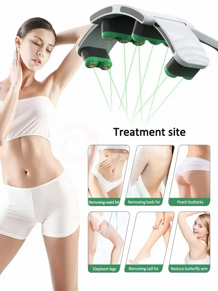 Maxlipo Master Laser Burn Fat Dissolve Tighten Skin 10 Diode Lamp Cold Laser Cellulite Removal Therapy Device