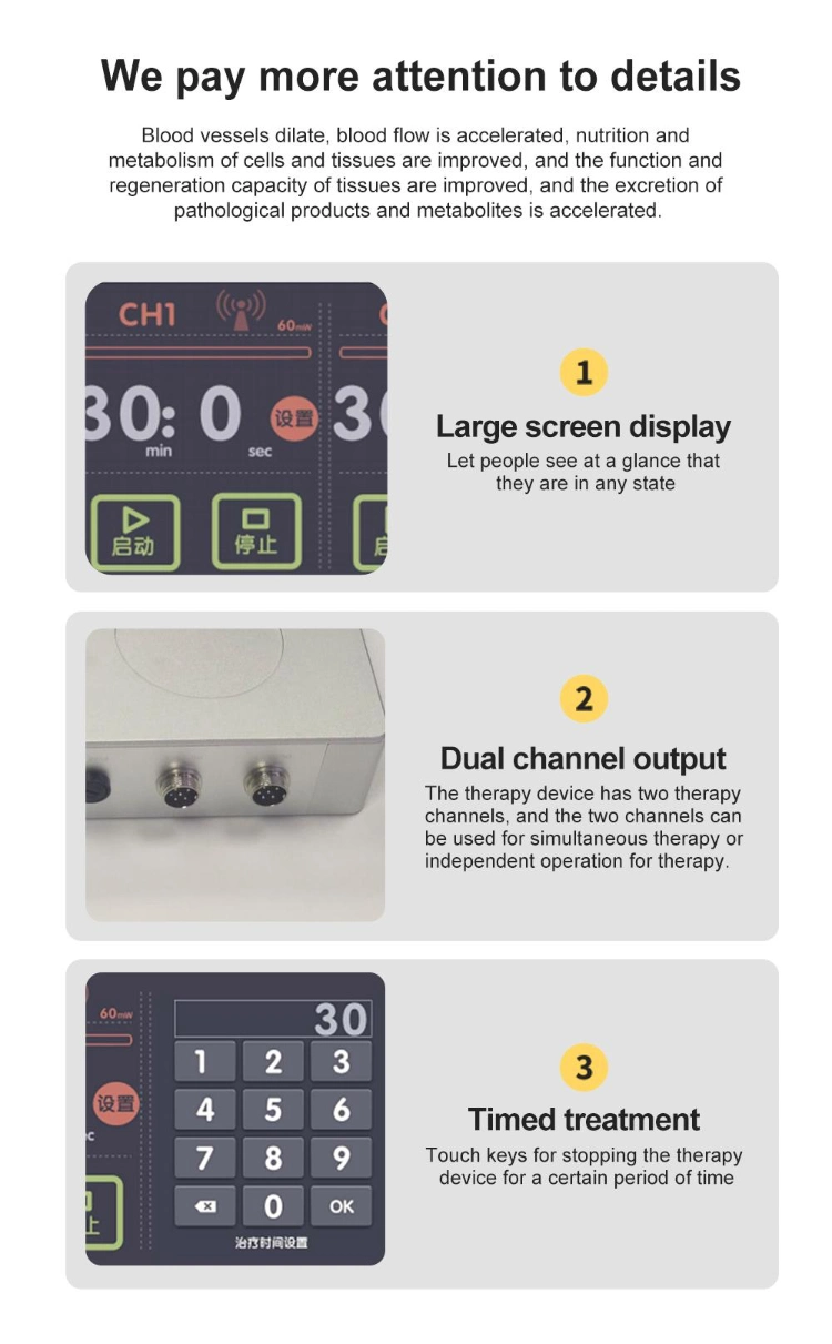 Diabetics Use Electromagnetic Millimeter Wave Therapy Machine