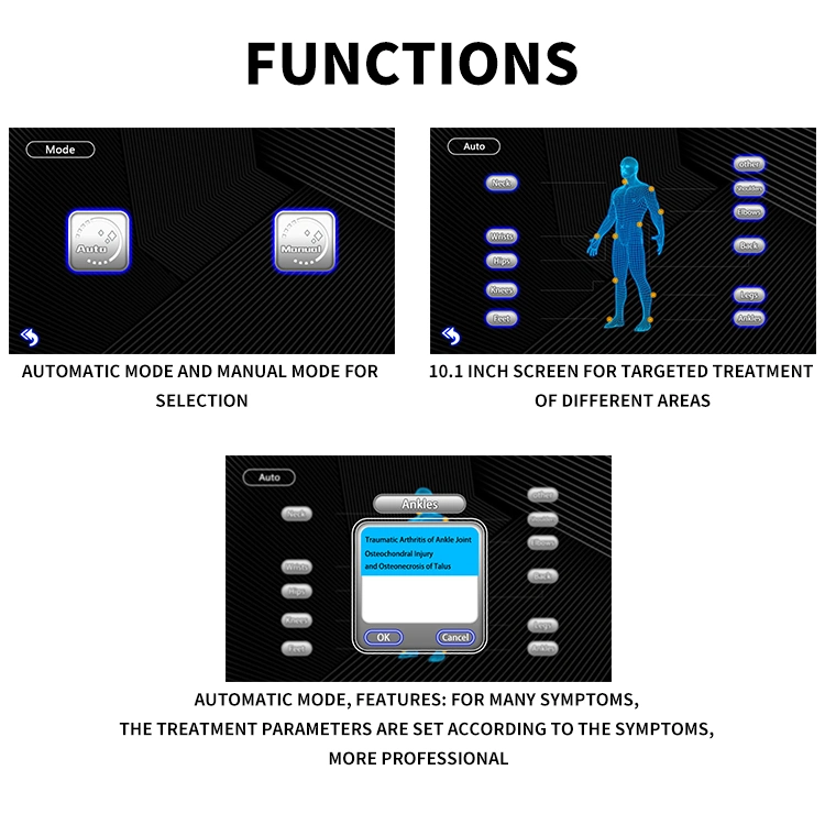 Premium Quality Shockwave Cellulite Removal Machine for Skin Smoothing Face Lift and Body Contouring