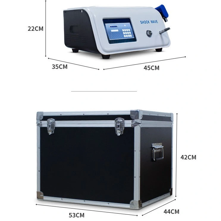 Physical Therapy Esw Shock Wave Machine for Male ED, Cellilute Reduction, Pain Therapy Customized Design