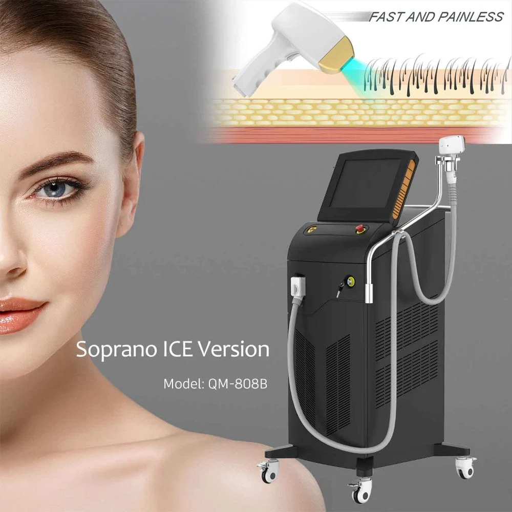 Latest Factory Price Salon Used Laser Alex ND YAG Gentle Permanent Equipment 1064nm 755nm Alexandrite Laser Hair Removal Laser Alexandrite 755nm