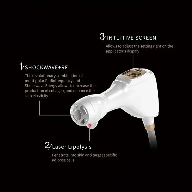 Focused System RF Shock Wave Eswt Shockwave Therapy Machines for Cellulite Reduction