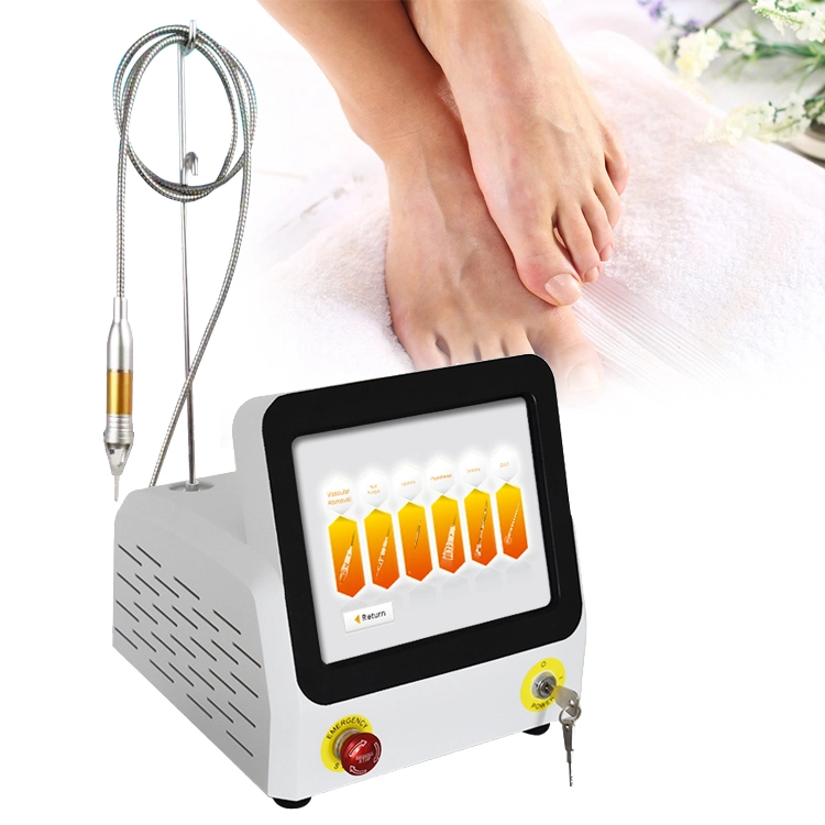 Newest 5 in 1 Nail Fungus Physiotherapy 980nm Laser Vascular Spider Vein Removal Physical Therapy Pain Relief Machine