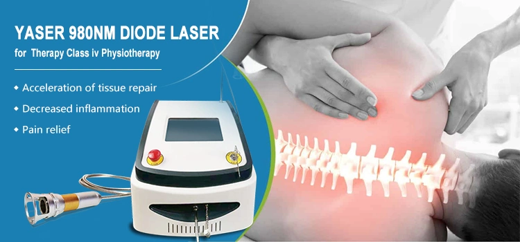 Low Level Cold Diode Laser 980 Therapy Bone Pain Relief Physiotherapist Used Device