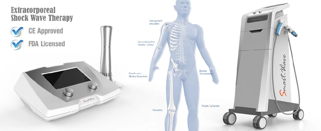 Portable Radial Shockwave Machine / Physiotherapy Shockwave Equipment for Vets