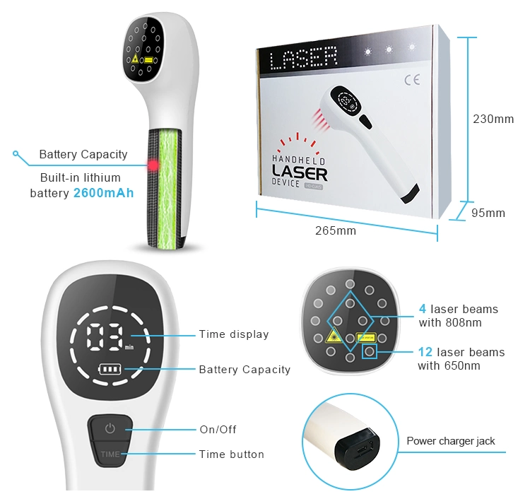 New Handheld Physicak Therapy Laser Health Treatment for Knee Joint Pain
