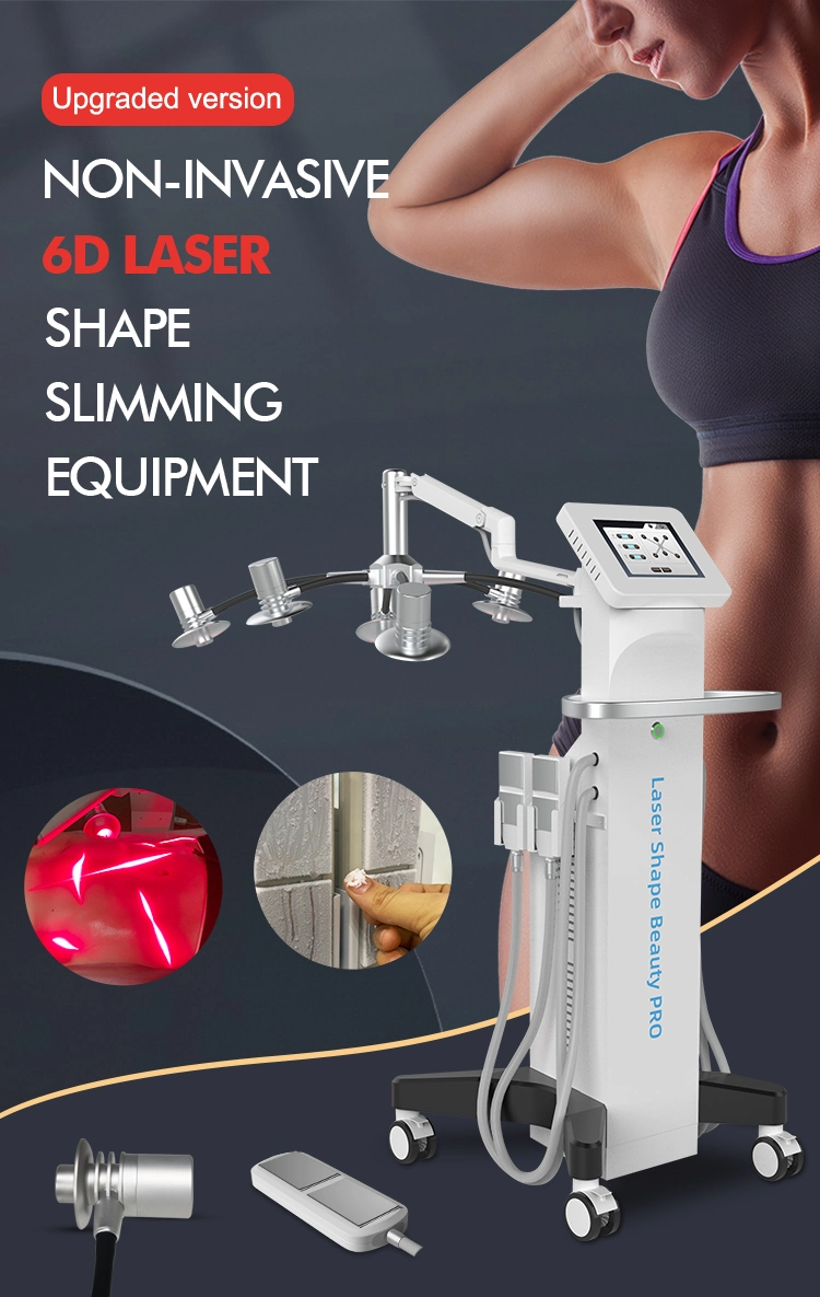 New Ideas 2022 3 in 1 Upgated Z6 Rotating Laser Weight Loss Machine with Lipo Low-Level Laser Coolpaddles EMS Slimming Device